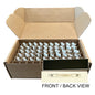 Blank Navy 3/4"X3" Nameplates (Box of 100) [G0009]