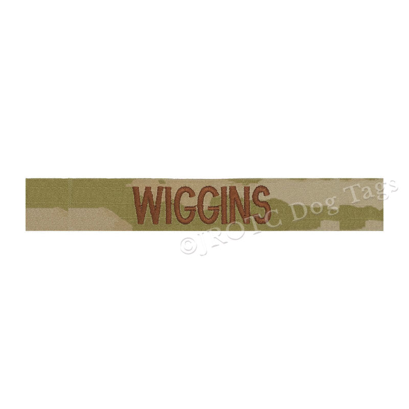 Custom USAF OCP MULTICAM NAME TAPES