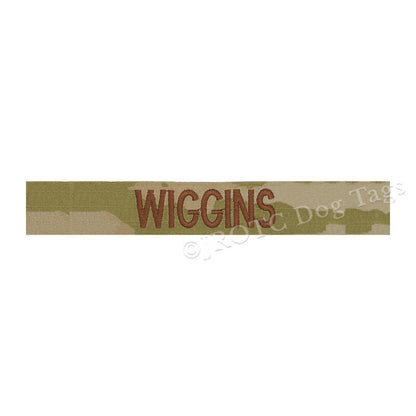 Custom USAF OCP MULTICAM NAME TAPES