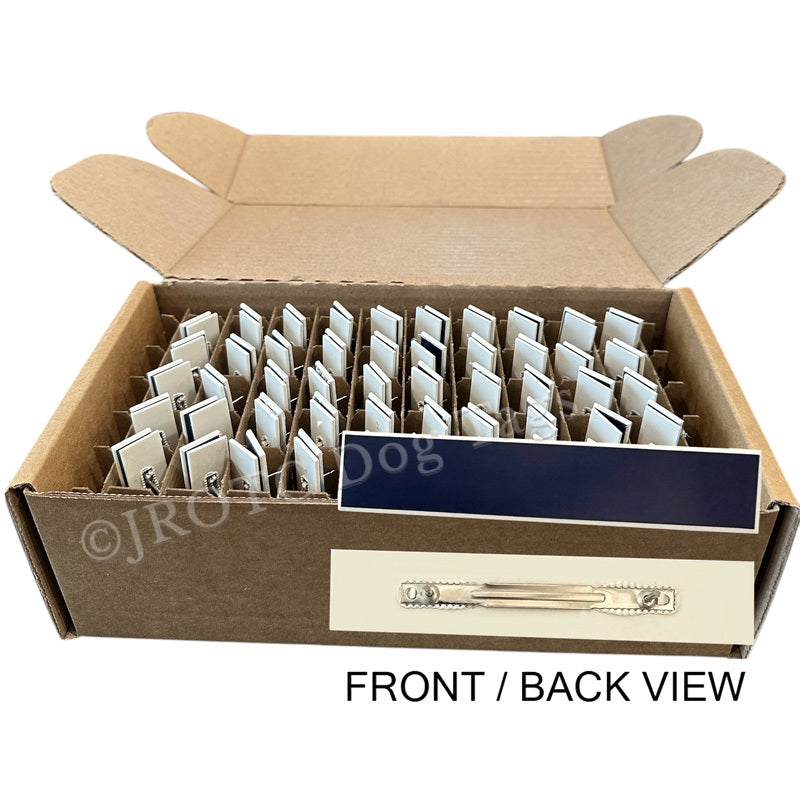 Blank USAF Plastic Nameplates (Box of 100) [G0017]