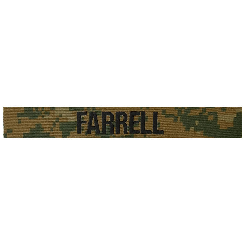 Custom Woodland MCCU Name tape [G0021]