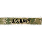 NWU U.S. NAVY Name Tape Type 3 Woodland Sew On (Each) [G0028]