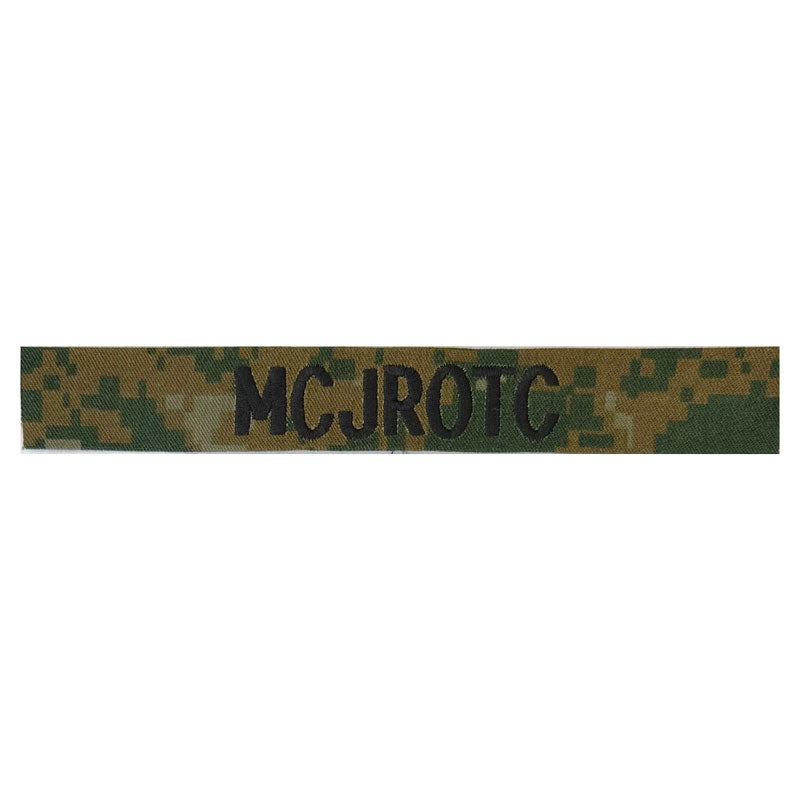 Woodland MCCU MCJROTC Name tape Sew On (Each) [G0030]