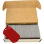 Red Dog Tags Blank Medical Warning [G0091]