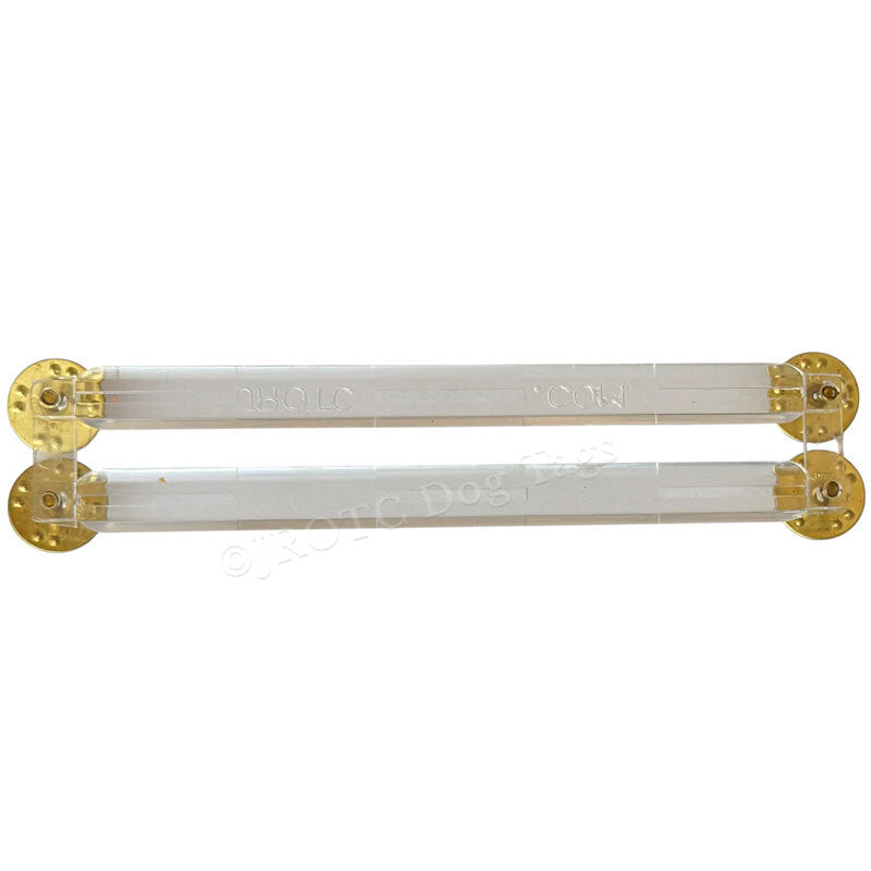 Plastic Ribbon Mount 1/8" Space (Each)