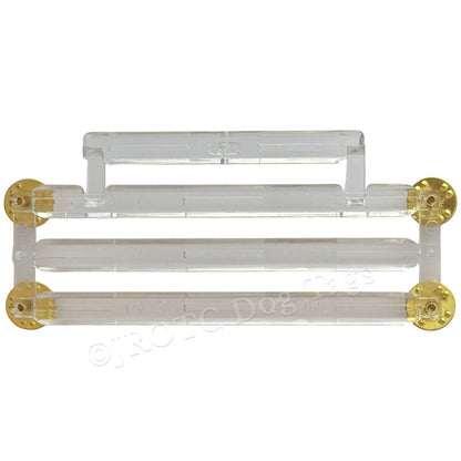 Plastic Ribbon Mount 1/8" Space (Each)