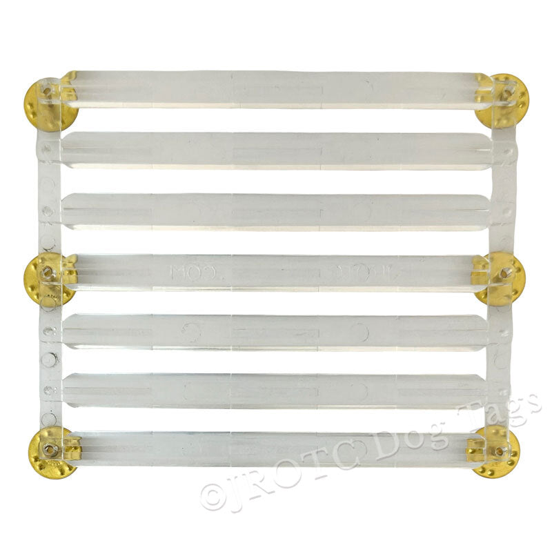 Plastic Ribbon Mount 1/8" Space (Each)