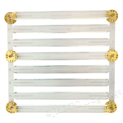 Plastic Ribbon Mount 1/8" Space (Each)