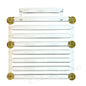 Plastic Ribbon Mount 1/8" Space (Each)
