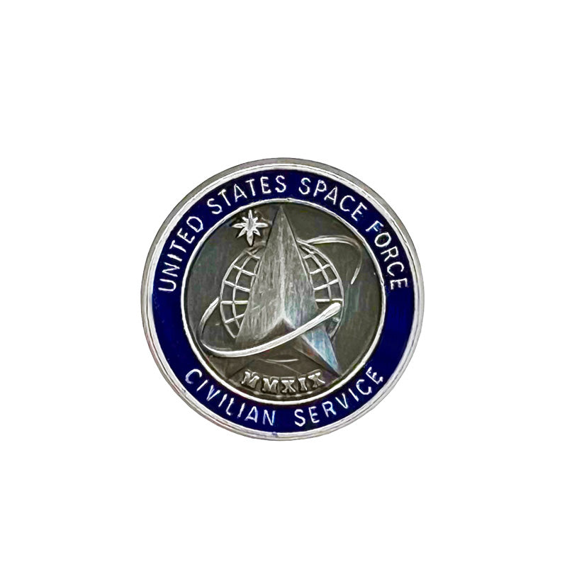 Space Force Civilian Service Lapel Pin [JDT-CIV-092-GSA]