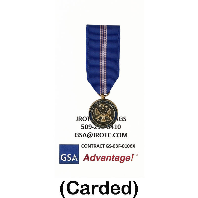 Mini Army Achievement Civilian SVC Medal [JDT-CIV-094-GSA]